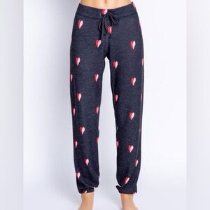 PJ Salvage Sealed with a Kiss Pajama Pants Size Medium